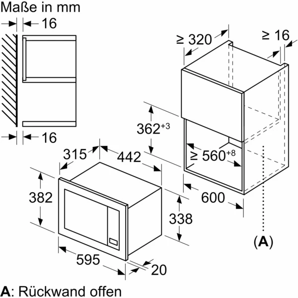 Bosch BFL623MB3 Serie | 2, Mikrowelle (schwarz) – Bild 5