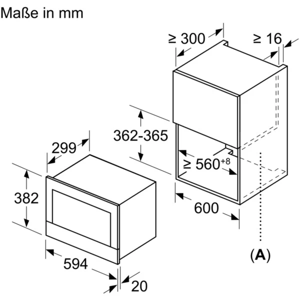 Bosch BFR634GS1 Serie | 8, Mikrowelle (silber) – Bild 5