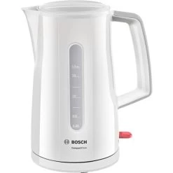 Bosch CompactClass TWK 3A011, Wasserkocher (weiß, 1,7 Liter)