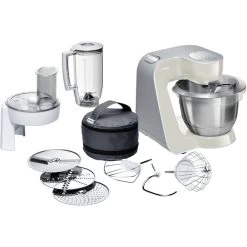 Bosch CreationLine MUM58L20, Küchenmaschine (silber/grau)