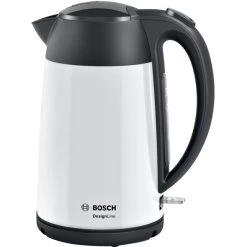 Bosch DesignLine TWK3P421, Wasserkocher (weiß/schwarz, 1,7 Liter)