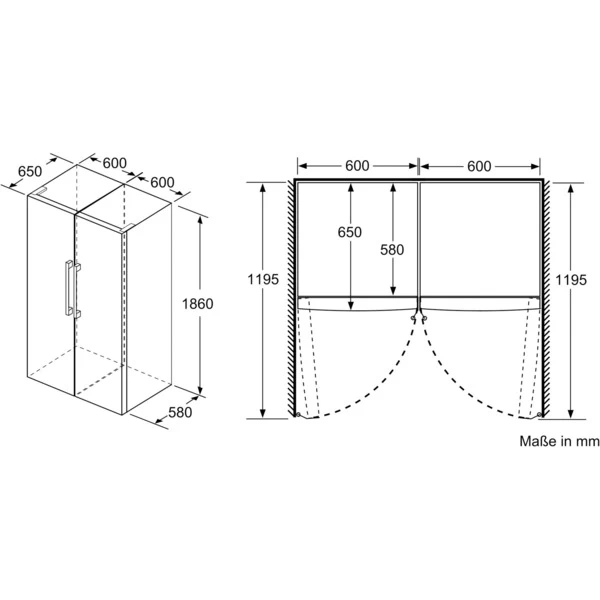 Bosch GSN36VBFP Serie | 4, Gefrierschrank (schwarz) – Bild 6