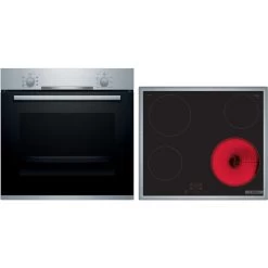 Bosch HBD230CR62, Backofen-Set (edelstahl)