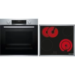 Bosch HBD631CS61, Backofen-Set (edelstahl)