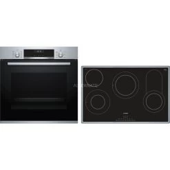 Bosch HBD632LS80, Backofen-Set (edelstahl/schwarz)