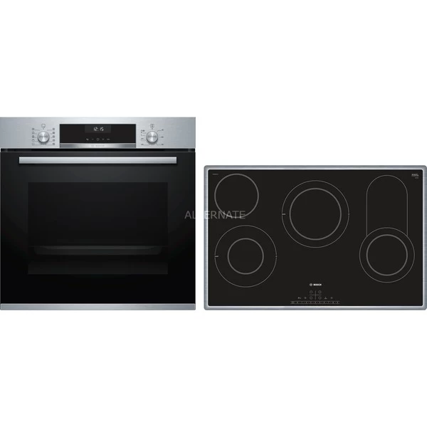 Bosch HBD632LS80, Backofen-Set (edelstahl/schwarz)