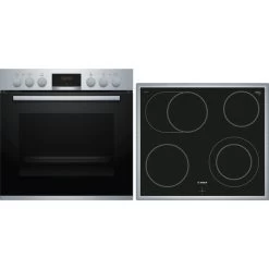 Bosch HND411OS61, Herdset (edelstahl)
