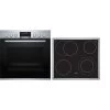 Bosch HND671CS60, Herdset (edelstahl/schwarz)