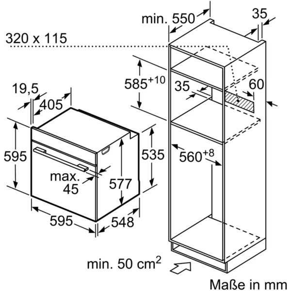 Bosch HSG636BB1 Serie | 8, Backofen (schwarz) – Bild 11