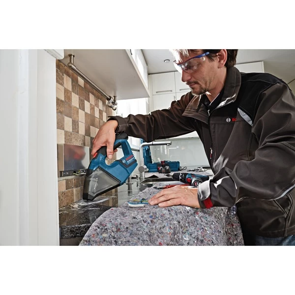 Bosch Hand-Akkusauger GAS 12V-LI, Handstaubsauger (blau, Karton, Ohne Akku Und Ladegerät) – Bild 3