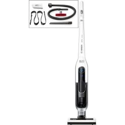 Bosch Handstaubsauger Athlet Ultimate BBH73260 , Stielstaubsauger (weiß/silber)