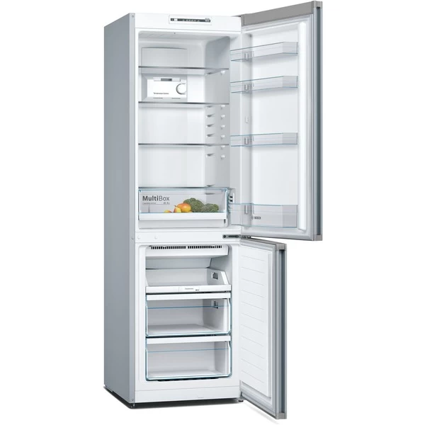 Bosch KGN36CZEA Serie | 2, Kühl-/Gefrierkombination (schwarz (matt)/grau, Vario Style (austauschbare Farbfronten)) – Bild 2