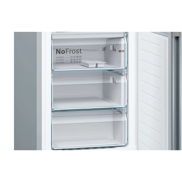 Bosch KGN39IZEA Serie | 4, Kühl-/Gefrierkombination (schwarz (matt), Vario Style (austauschbare Farbfronten)) – Bild 4