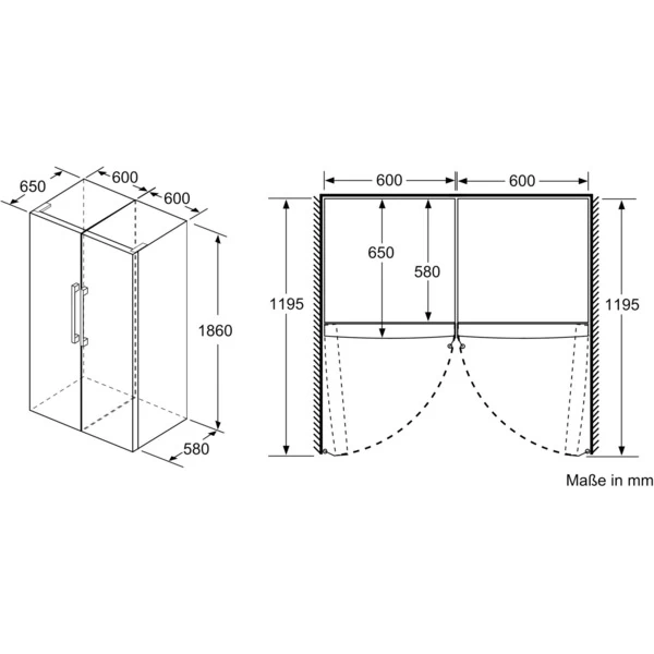 Bosch KSV36VBEP Serie | 4, Vollraumkühlschrank (schwarz) – Bild 6