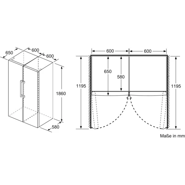 Bosch KSV36VLEP Serie | 4, Vollraumkühlschrank (edelstahl) – Bild 8