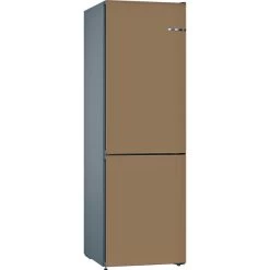 Bosch KVN39ICEA Serie | 4, Kühl-/Gefrierkombination (hellbraun/grau, Vario Style (austauschbare Farbfronten))