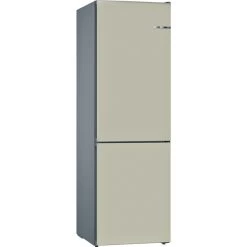 Bosch KVN39IKEC Serie | 4, Kühl-/Gefrierkombination (champagner/grau, Vario Style (austauschbare Farbfronten))
