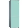 Bosch KVN39ITEA Serie | 4, Kühl-/Gefrierkombination (hellblau/grau, Vario Style (austauschbare Farbfronten))