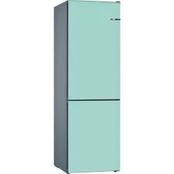 Bosch KVN39ITEA Serie | 4, Kühl-/Gefrierkombination (hellblau/grau, Vario Style (austauschbare Farbfronten))