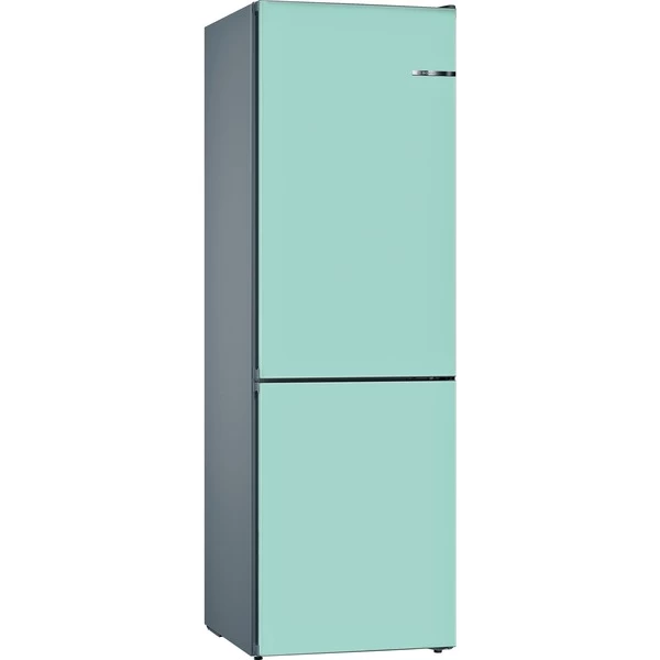 Bosch KVN39ITEA Serie | 4, Kühl-/Gefrierkombination (hellblau/grau, Vario Style (austauschbare Farbfronten))
