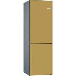 Bosch KVN39IXEA Serie | 4, Kühl-/Gefrierkombination (gold/grau, Vario Style (austauschbare Farbfronten))
