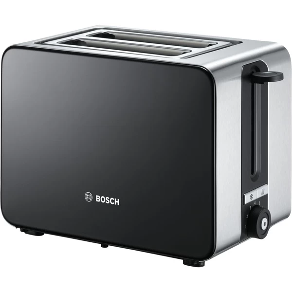 Bosch Kompakt-Toaster TAT7203 (schwarz/silber)