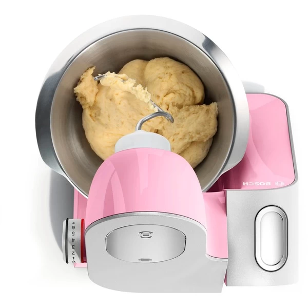 Bosch MUM58K20, Küchenmaschine (rosa/silber) – Bild 5