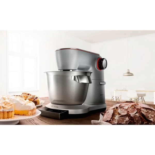 Bosch OptiMUM MUM9AX5S00, Küchenmaschine (silber, Mit Profi-Patisserie-Set) – Bild 11