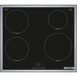 Bosch PIE645BB5E Serie 4, Autarkes Kochfeld (schwarz/edelstahl)