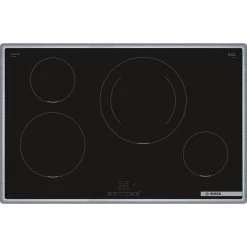 Bosch PIE845BB5E Serie 4, Autarkes Kochfeld (schwarz/edelstahl)