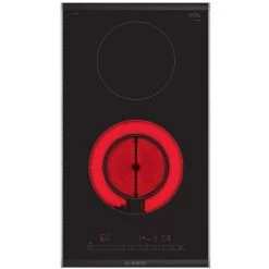 Bosch PKF375FP2E Serie | 6, Autarkes Kochfeld (schwarz/edelstahl)