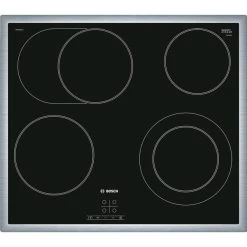 Bosch PKN645BA1E Serie | 4, Autarkes Kochfeld (schwarz/edelstahl)