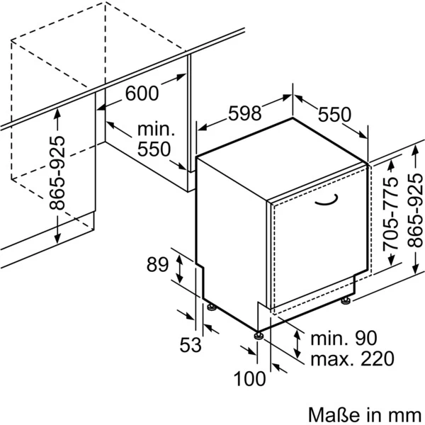 Bosch SBV4HAX48E Serie | 4, Spülmaschine (Home Connect) – Bild 8