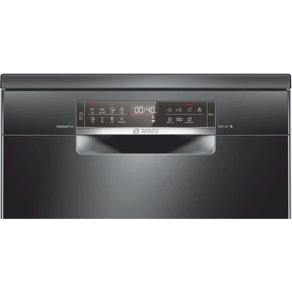 Bosch SMS6ECC51E Serie 6, Spülmaschine (schwarz/edelstahl (dunkel), Home Connect) – Bild 2