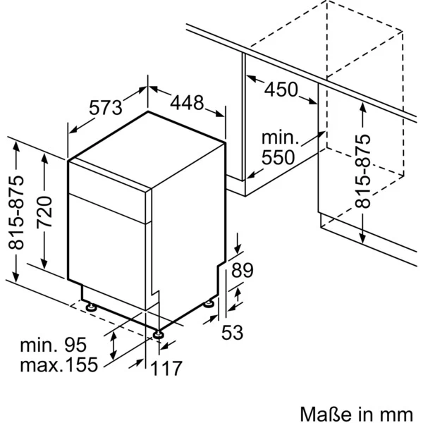 Bosch SPU2XMS01E Serie | 2, Spülmaschine (edelstahl, Home Connect) – Bild 8