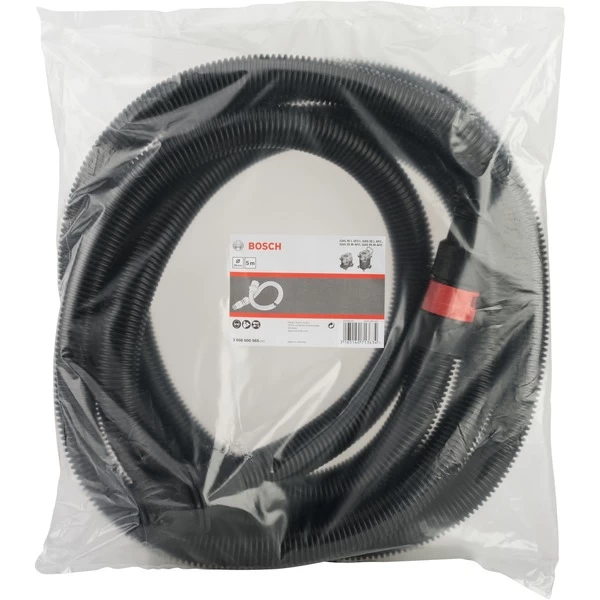 Bosch Schlauch Mit Bajonettverschluss, DN 35 (schwarz, 5 Meter, Inkl. Werkzeugmuffe)