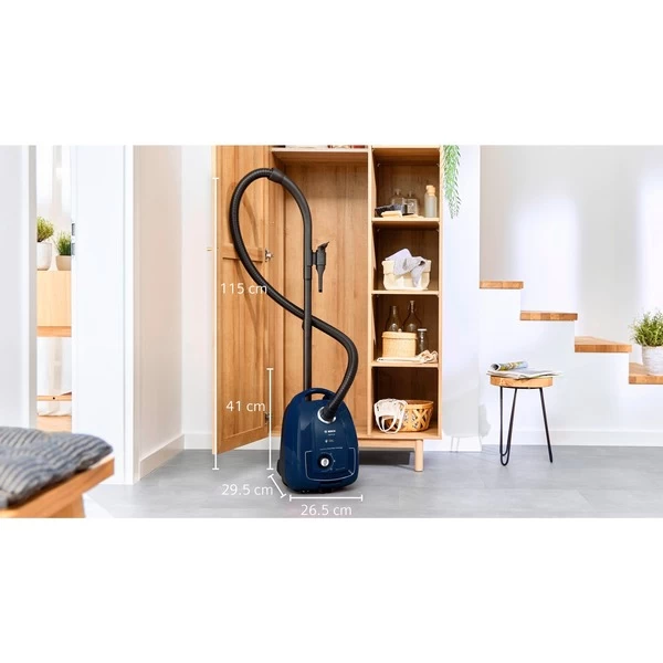 Bosch Serie | 4 BGD38BU2, Bodenstaubsauger (dunkelblau) – Bild 2