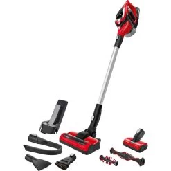 Bosch Serie | 8 Unlimited ProAnimal BBS81PETM, Stielstaubsauger (rot/schwarz)