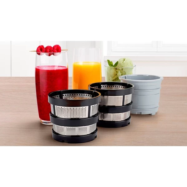 Bosch Slow Juicer VitaExtract MESM500W, Entsafter (weiß/schwarz) – Bild 11