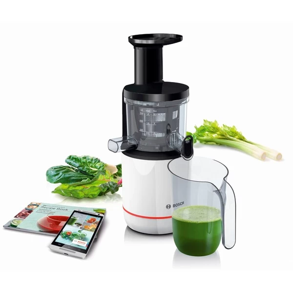 Bosch Slow Juicer VitaExtract MESM500W, Entsafter (weiß/schwarz) – Bild 10