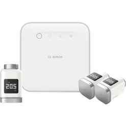 Bosch Smart Home Aktionspaket "Smartes Heizen IV", Set (1x Smart Home Controller II , 3x Heizkörper-Thermostat II)