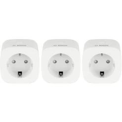 Bosch Smart Home Sparbundle "3x Plug Compact", Schaltsteckdose (weiß, Dreierpack)