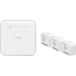 Bosch Smart Home Starterset Rollladensteuerung L (weiß, 1x Controller II, 3x Licht-/ Rollladensteuerung II)