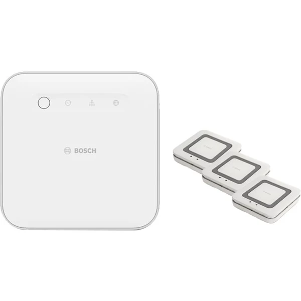 Bosch Smart Home Starterset Twinguard Rauchwarnmelder L (1x Controller, 3x Rauchmelderwarnmelder)