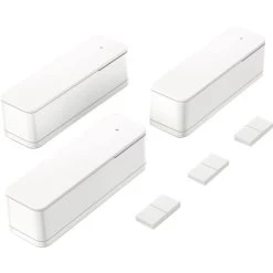 Bosch Smart Home Tür-/Fensterkontakt II, Öffnungsmelder (weiß, Dreierset)