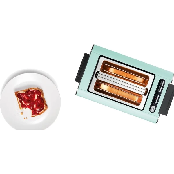 Bosch Styline Kompakt-Toaster TAT8612 (türkis/silber) – Bild 4