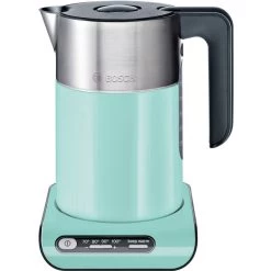 Bosch Styline TWK8612P, Wasserkocher (türkis, 1,5 Liter)