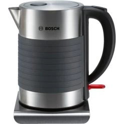 Bosch TWK7S05, Wasserkocher (grau/schwarz, 1,7 Liter)
