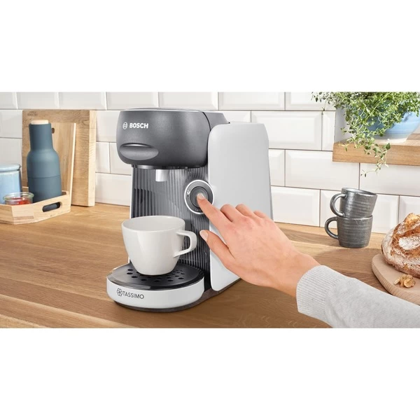 Bosch Tassimo Finesse TAS16B4, Kapselmaschine (weiß) – Bild 3