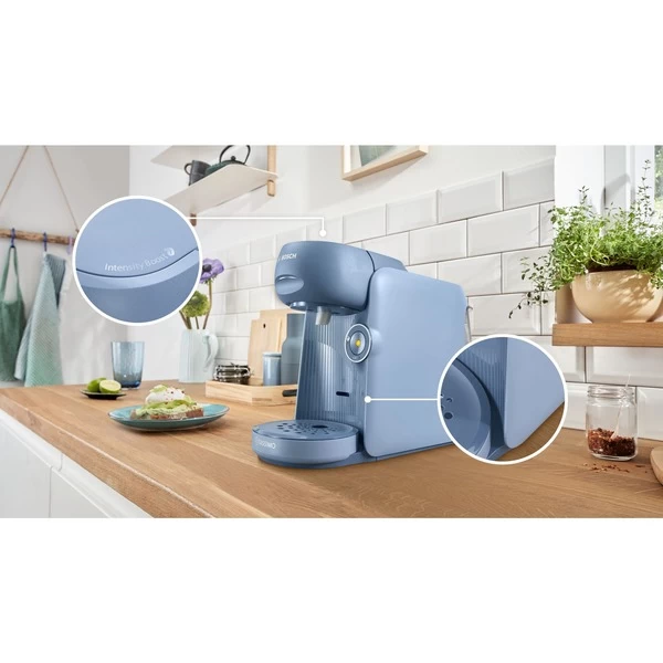 Bosch Tassimo Finesse TAS16B5, Kapselmaschine (blau) – Bild 4